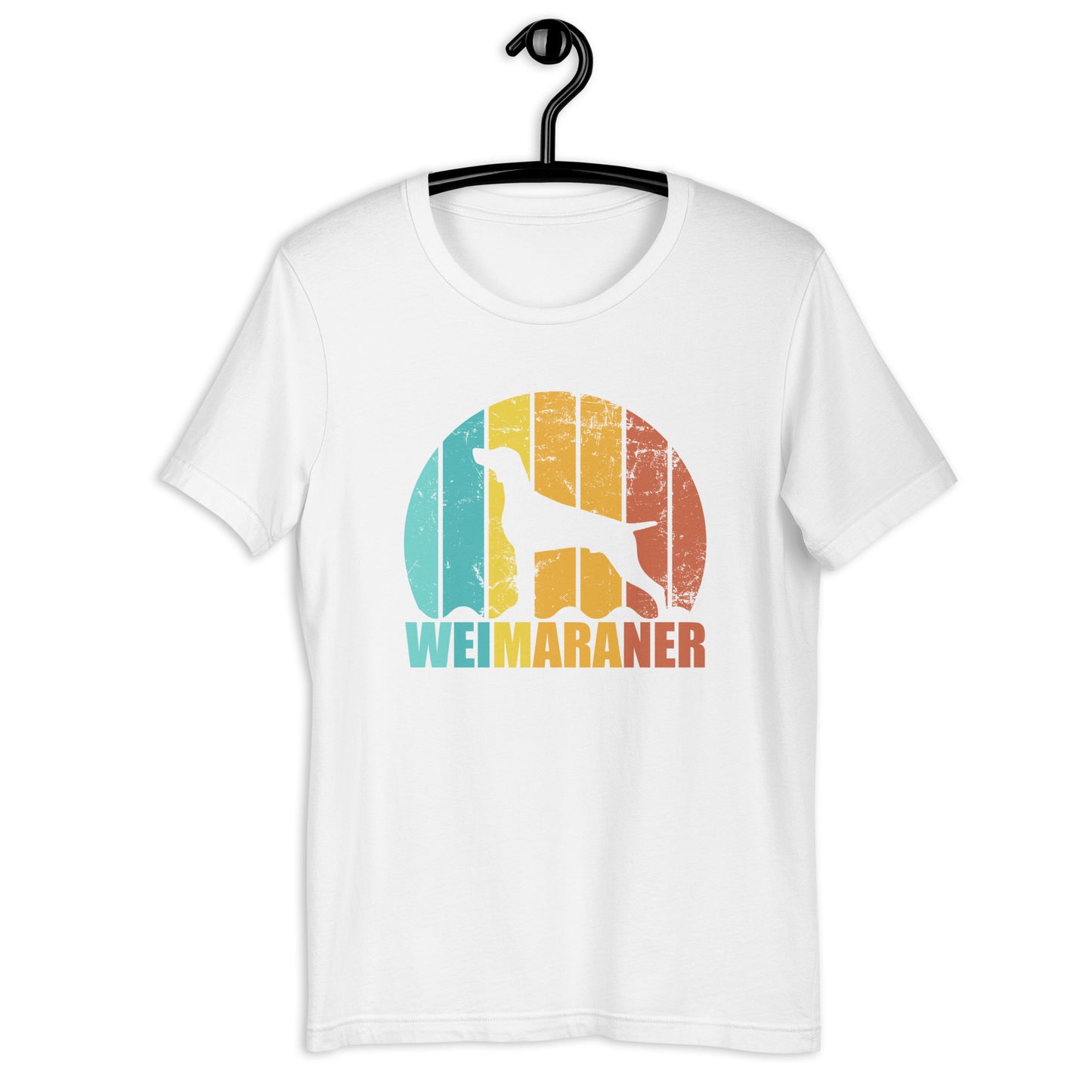 Weimaraner SUNSET Unisex t-shirt