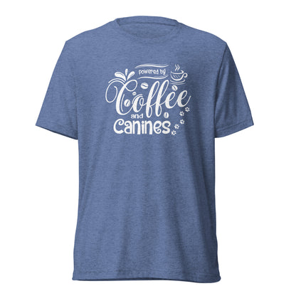 COFFEE & CANINES2 - Brown Short sleeve t-shirt