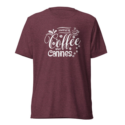 COFFEE & CANINES2 - Brown Short sleeve t-shirt